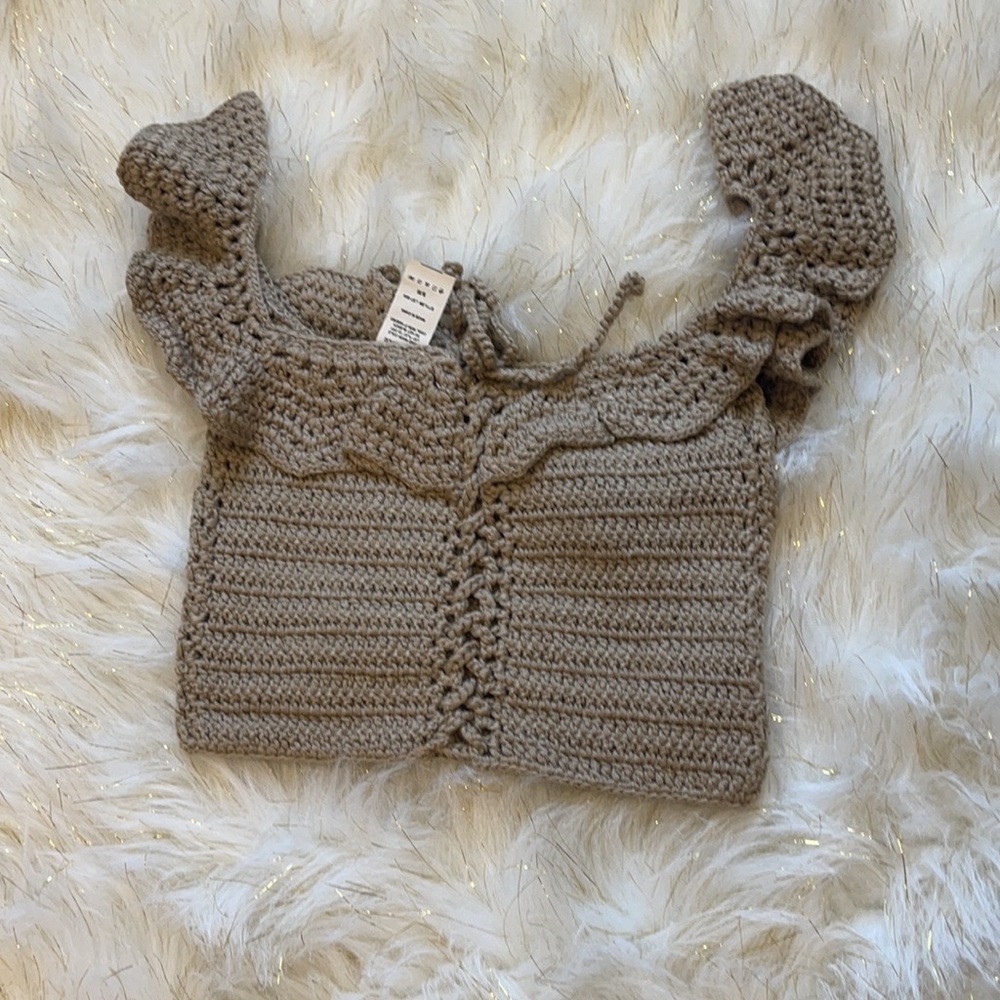 Fashion top,Summer Perfect Crochet Top, 🤩 - Picture 7 of 9